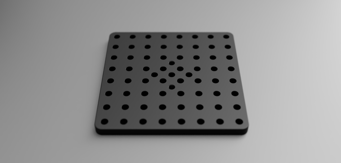 8 x 8 Cheese  / Matrix Plate